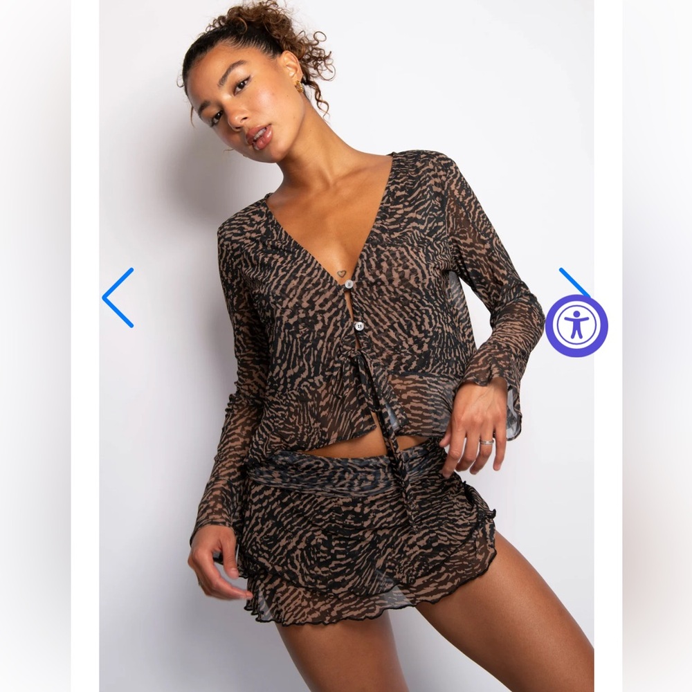 Skatie Colette Top Mesh - Zambezi
